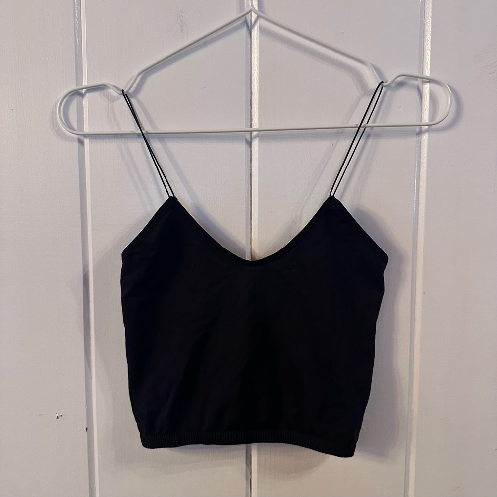 Free People Black Tank Top